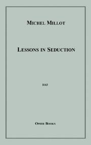 Cover of: Lessons in Seduction