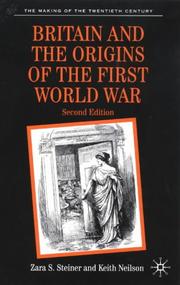 Cover of: Britain and the Origins of the First World War: Second Edition