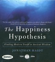 Cover of: Happiness Hypothesis by Jonathan Haidt