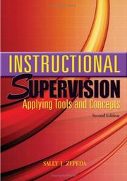 Cover of: Instructional Supervision: Applying Tools and Concepts