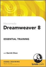 Cover of: Dreamweaver 8 Essential Training