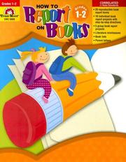 Cover of: How to Report on Books, Grades 1-2 (How to Report on Books)