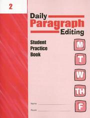 Cover of: Daily Paragraph Editing: Volume 2 by 