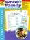 Cover of: Word Family Stories & Activities, Level A (Word Family Stories and Activities)