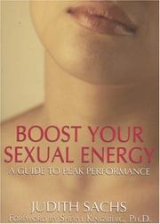Cover of: Boost Your Sexual Energy: A Guide to Peak Performance