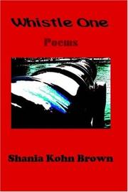 Front cover of Whistle One by Shania Kohn Brown