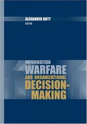 Cover of: Information Warfare and Organizational Decision-Making