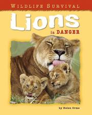Cover of: Lions in Danger (Wildlife Survival)