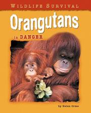 Orangutans in Danger (Wildlife Survival) by Helen Orme