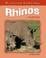 Cover of: Rhinos in Danger (Wildlife Survival)