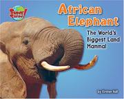 Cover of: African Elephant by Kirsten Hall