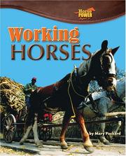 Cover of: Working Horses (Horse Power) by 