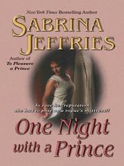 Cover of: One Night With a Prince by Sabrina Jeffries