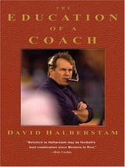 The education of a coach by David Halberstam