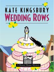 Cover of: Wedding Rows