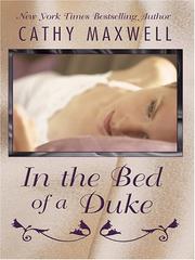 Cover of: In the Bed of a Duke by Cathy Maxwell