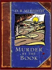 Cover of: Murder by the Book (Murder By the Yard, Large Print Cozy Mystery)