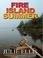 Cover of: Fire Island Summer (Wheeler Large Print Book Series)