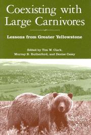 Cover of: Coexisting with Large Carnivores by 