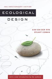 Cover of: Ecological Design, Tenth Anniversary Edition | Sim Van der Ryn