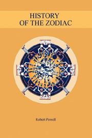 History of the Zodiac by Robert, Powell