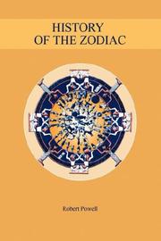 Cover of: History of the Zodiac