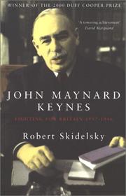 Cover of: John Maynard Keynes by Robert Skidelsky