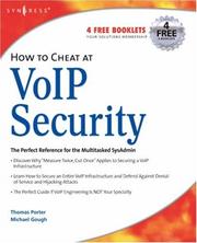 Cover of: How to Cheat at Voip Security (How to Cheat) (How to Cheat) (How to Cheat)