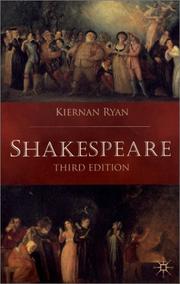 Cover of: Shakespeare by Kiernan Ryan, Kiernan Ryan