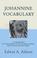 Cover of: Johannine Vocabulary