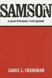 Cover of: Samson by James L. Crenshaw