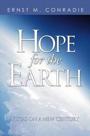 Cover of: Hope for the Earth: Vistas for a New Century