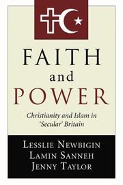 Cover of: Faith and Power | Lesslie Newbigin