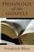 Cover of: Philology of the Gospels