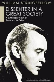 Cover of: Dissenter in a great society