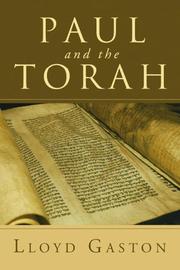 Cover of: Paul and the Torah by Lloyd Gaston