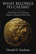 Cover of What Belongs to Caesar?