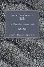 Cover of: John Ploughman's Talk by Charles Haddon Spurgeon