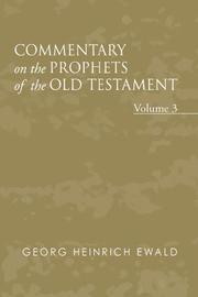 Cover of: Commentary on the Prophets of the Old Testament, Volume 3