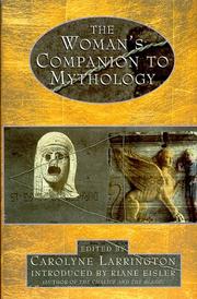Cover of: The woman's companion to mythology by edited by Carolyne Larrington.
