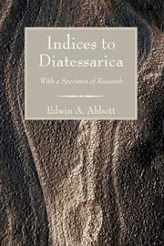 Cover of Indices to diatessarica
