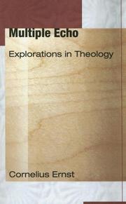 Cover of: Multiple Echo: Explorations in Theology