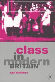 Cover of: Class in Modern Britain