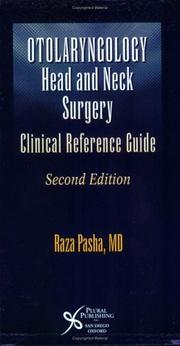 Cover of: Otolaryngology: Head and Neck Surgery--A Clinical & Reference Guide, Second Edition