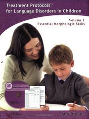 Cover of: Treatment Protocols for Language Disorders in Children Two Volume Set (Protocols Series)