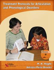 Cover of: Treatment Protocols for Articulation and Phonologic Disorders