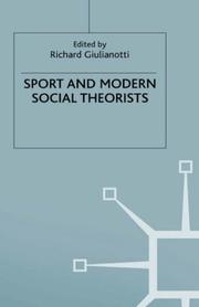 Cover of: Sport and Modern Social Theorists by Richard Giulianotti, Richard Giulianotti