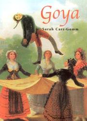 Cover of: Goya by Sarah Carr-Gomm