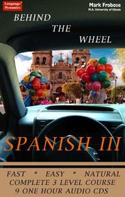 Cover of: Behind the Wheel Spanish 3 / Nine Multi-Track CDs