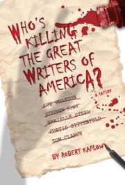 Cover of: Who's Killing the Great Writers of America?